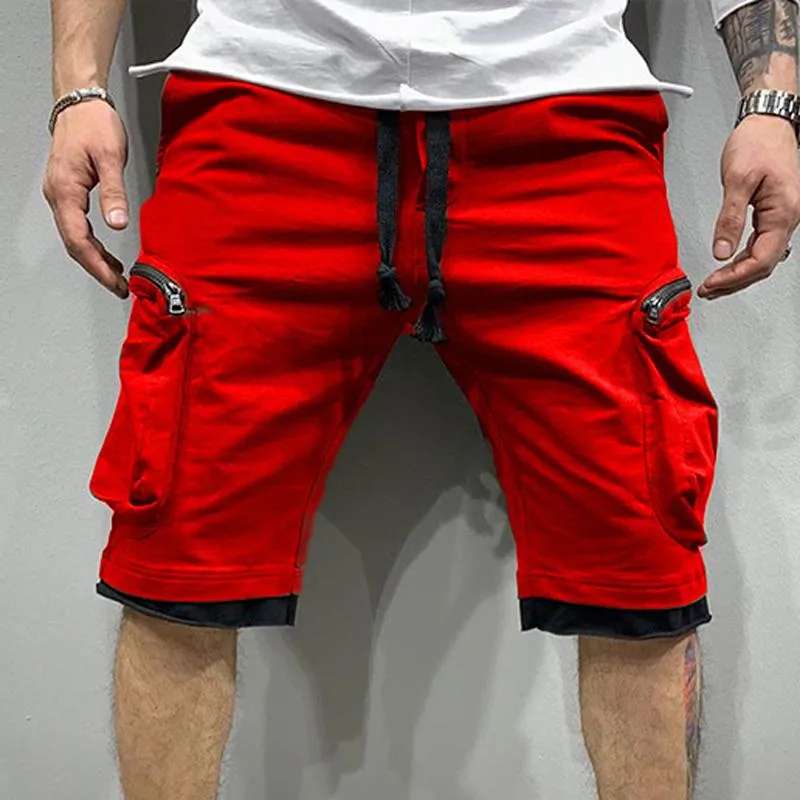 Short vintage avec poche cargo tendance
