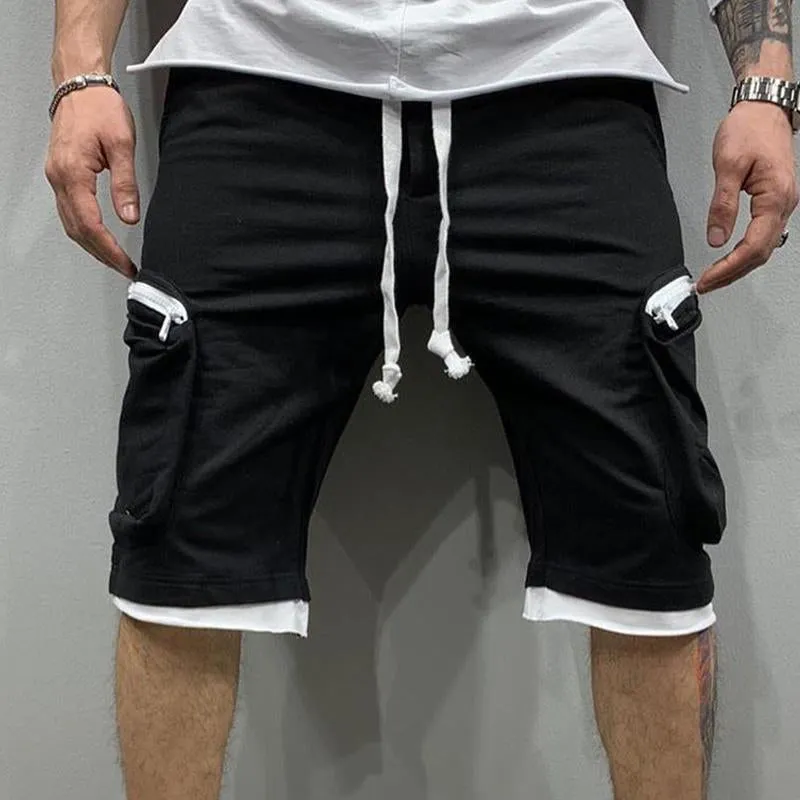 Short vintage avec poche cargo tendance