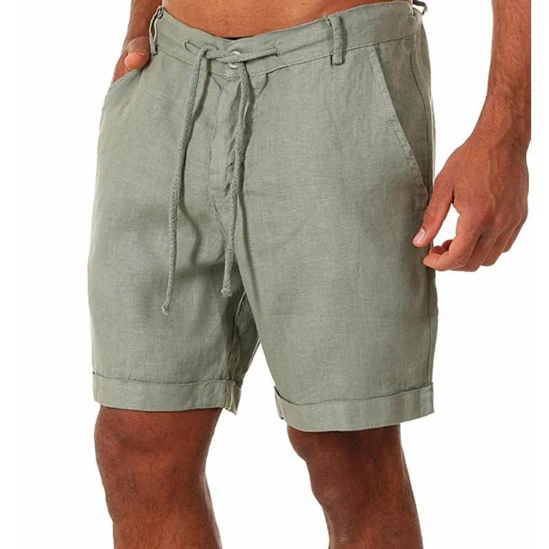 Short vintage à lacets