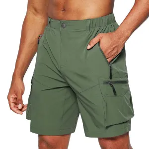 Short vintage multi-poches à séchage rapide