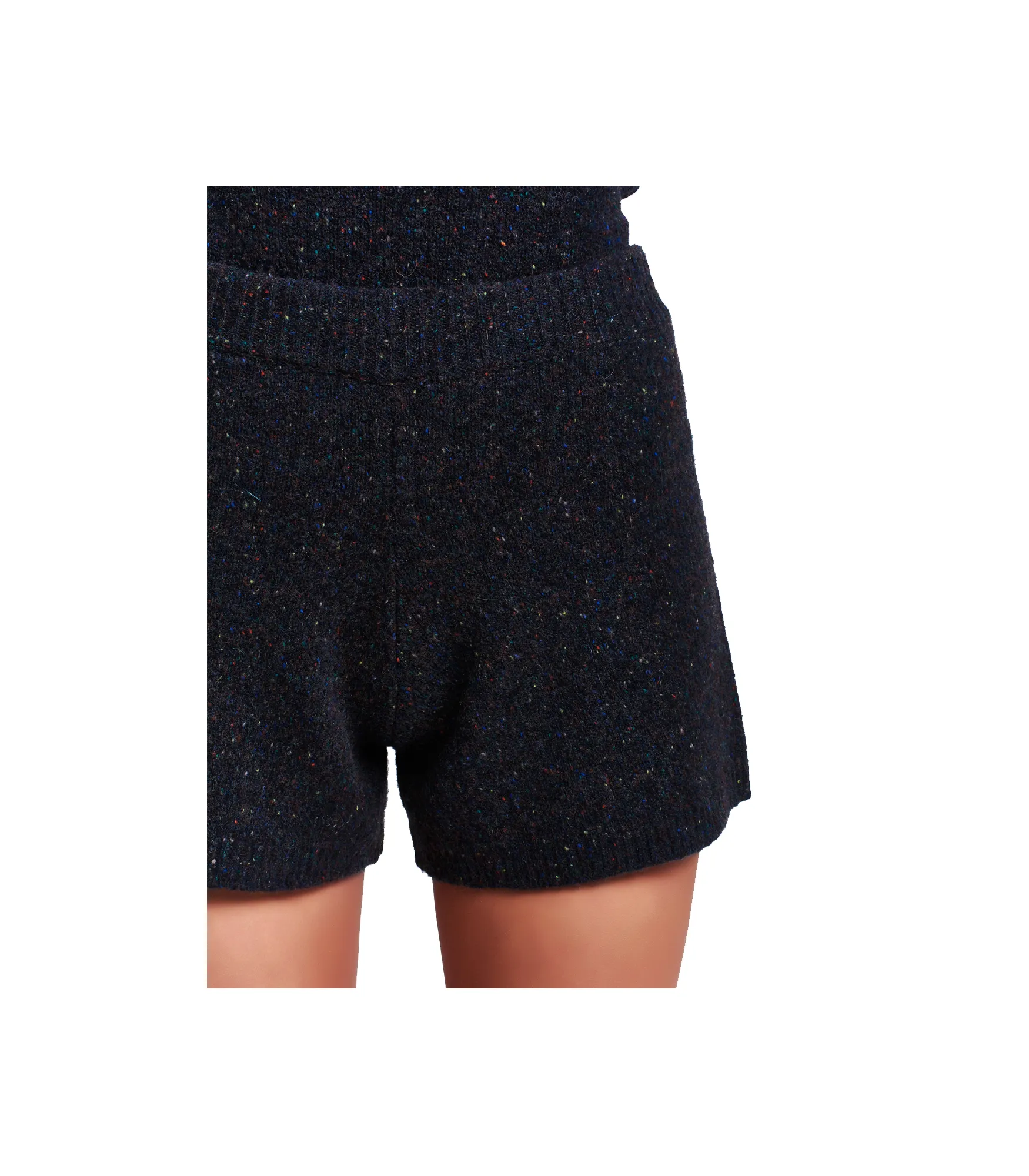 Shorts Con Fondi in Costa - Nero