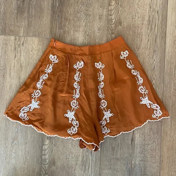 Show Me Your MuMu Marley Silk Shorts