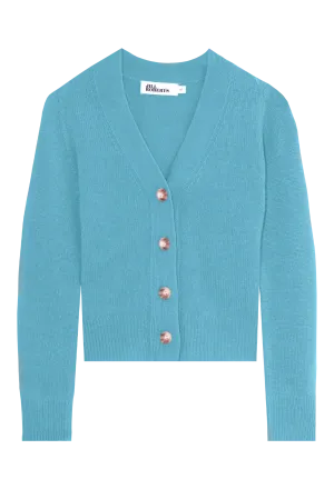 Shrunken V-Neck Cardigan