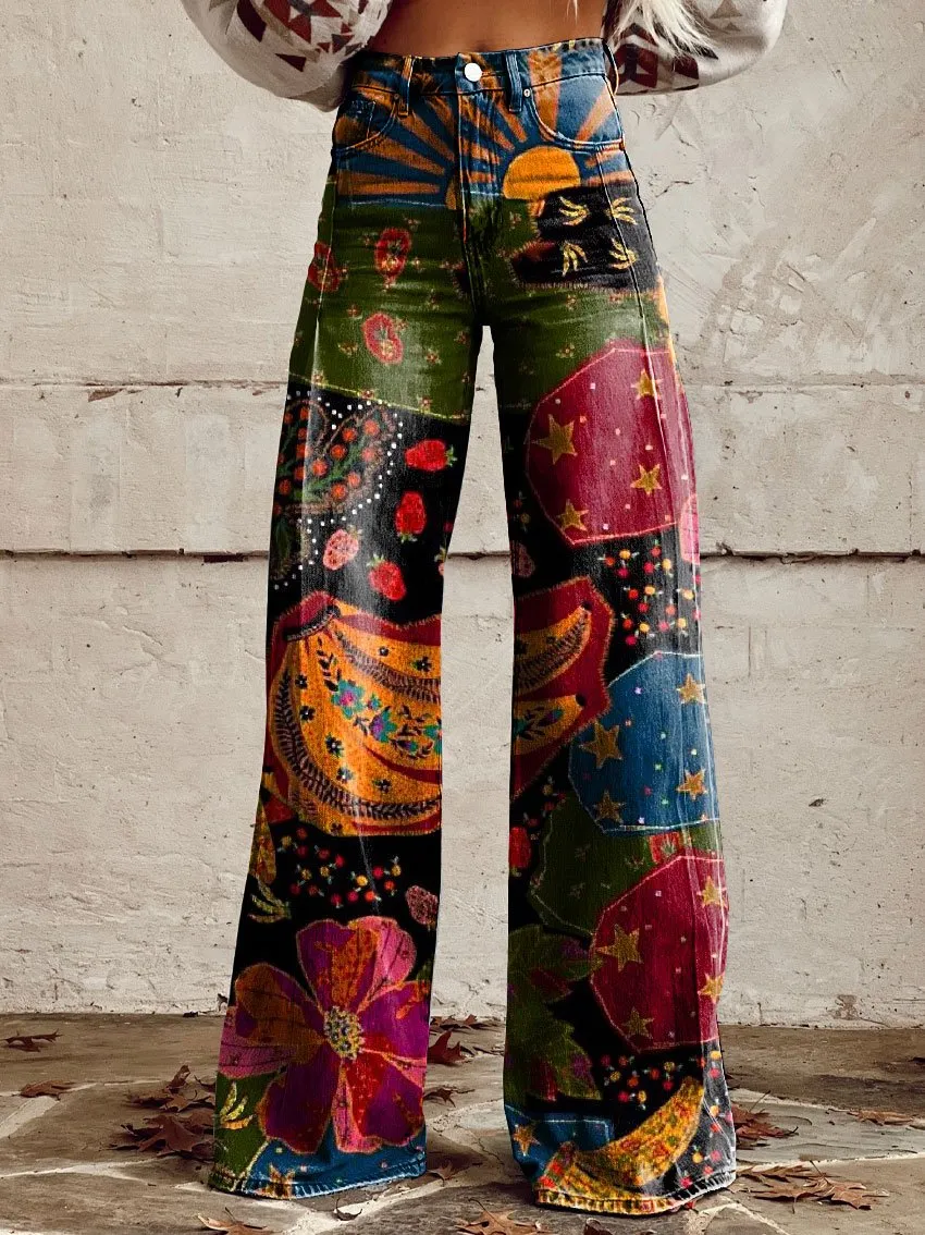 Siena | Boho Wide-Leg Pants
