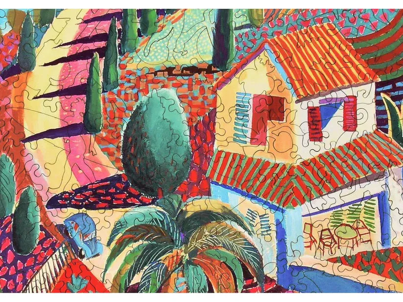 Spanish Coast Wooden Puzzle