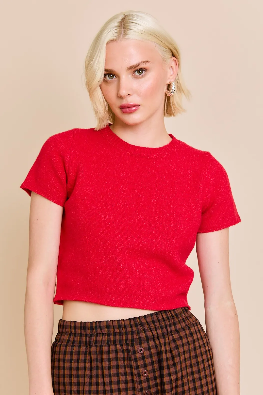 SS Cropped Sweater