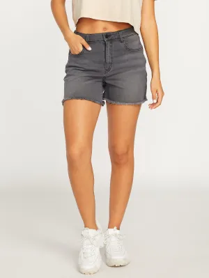 Stone Step Shorts - VINTAGE BLACK