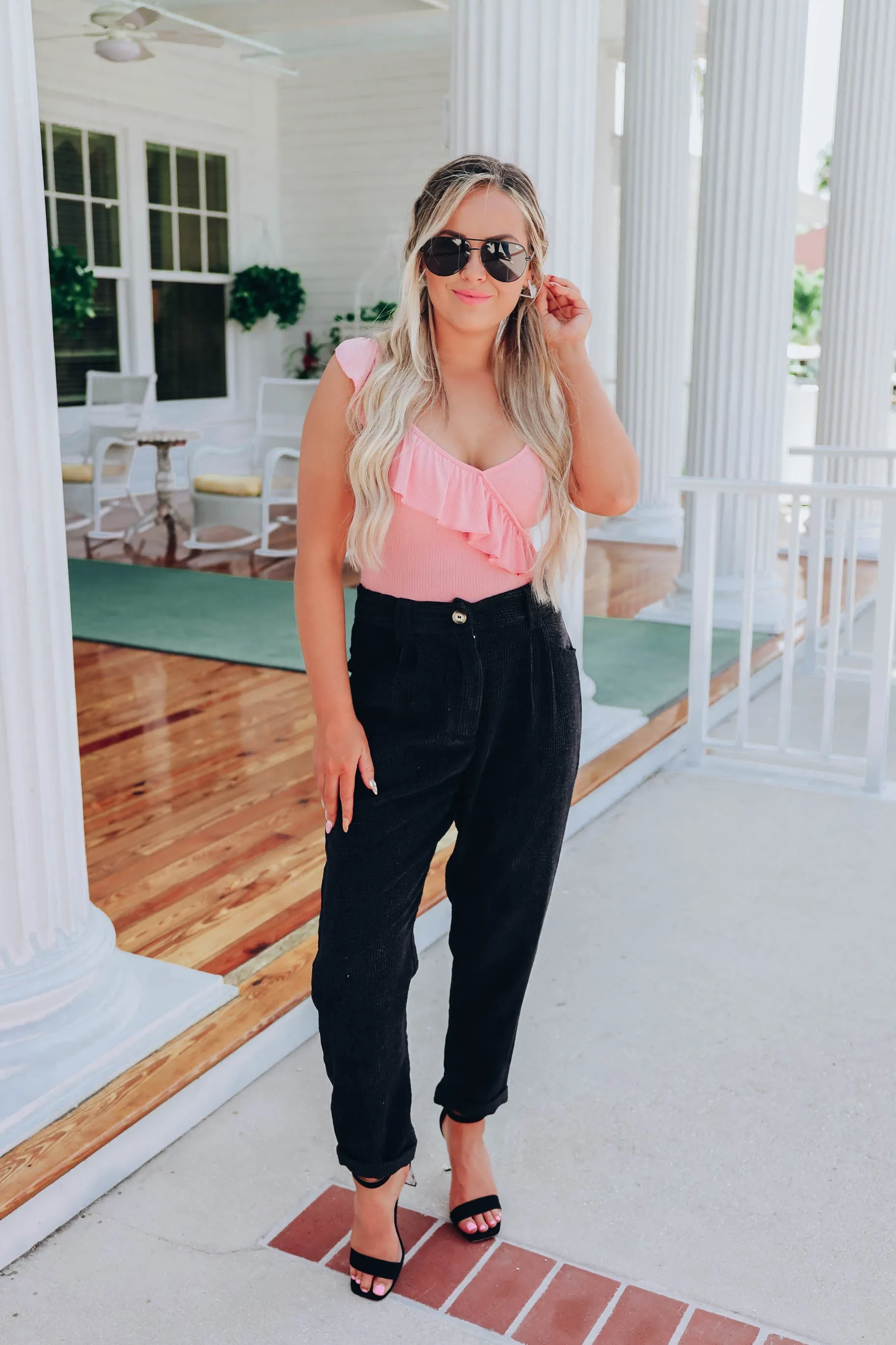 Sun Kissed Ruffle Bodysuit
