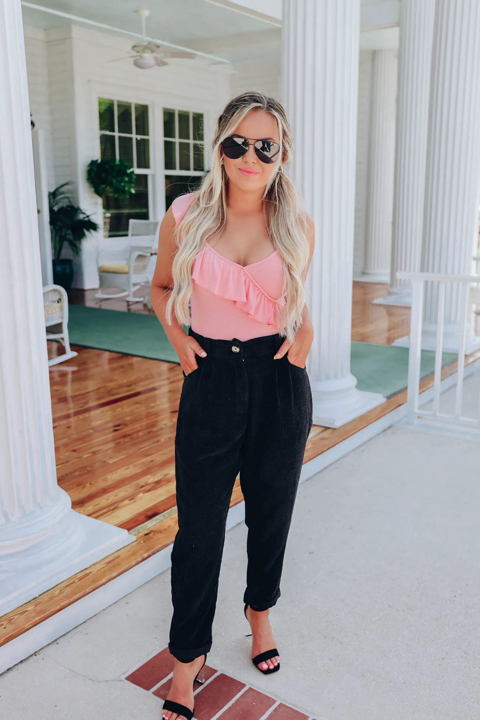 Sun Kissed Ruffle Bodysuit