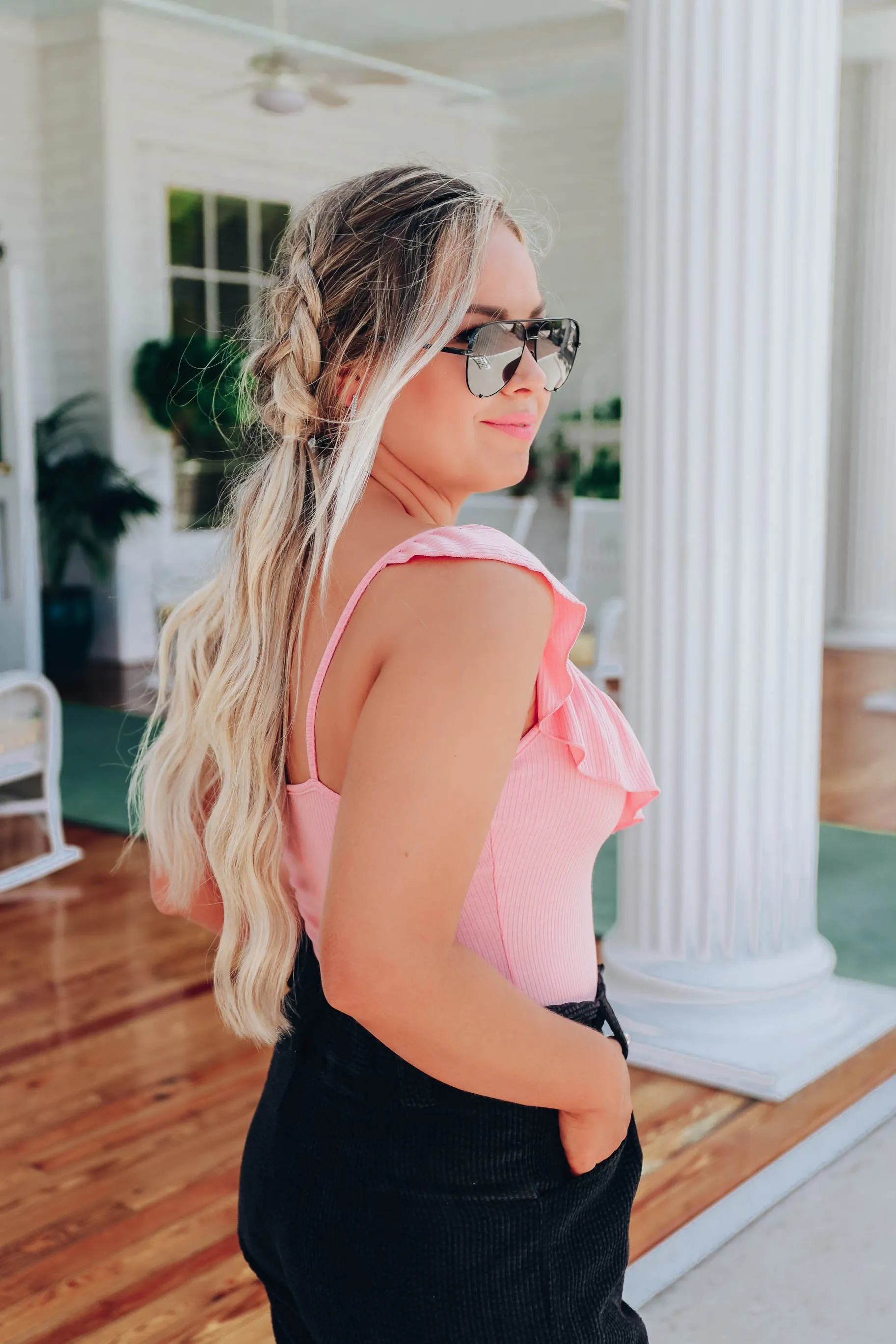 Sun Kissed Ruffle Bodysuit