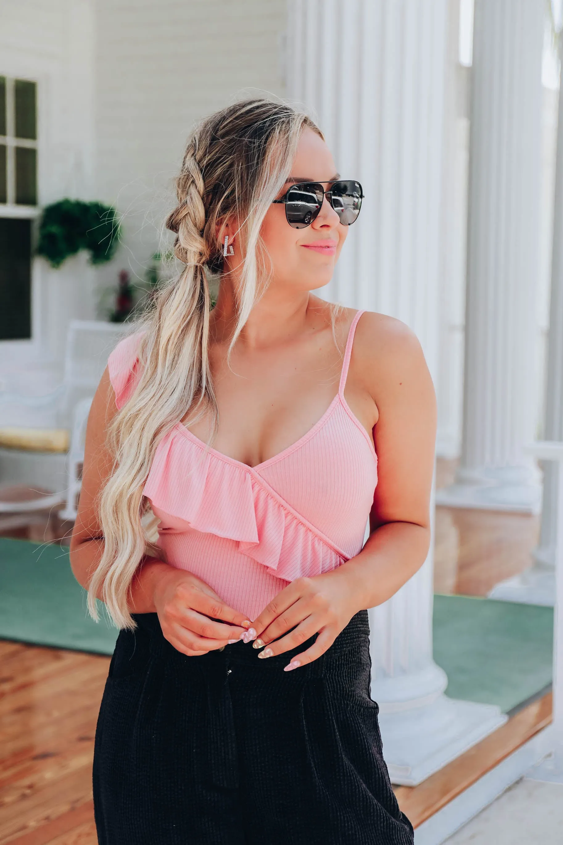 Sun Kissed Ruffle Bodysuit