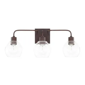 Tanner 3 Light Vanity Light- Bronze
