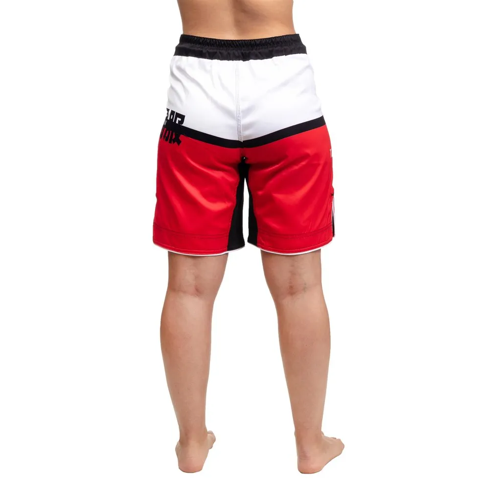 Tatami Fightwear Ladies Super Red BJJ Jiu Jitsu MMA Shorts