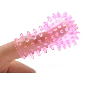 Textured Finger Sleeve | Pink