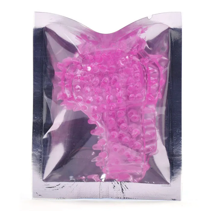 Textured Finger Sleeve | Pink