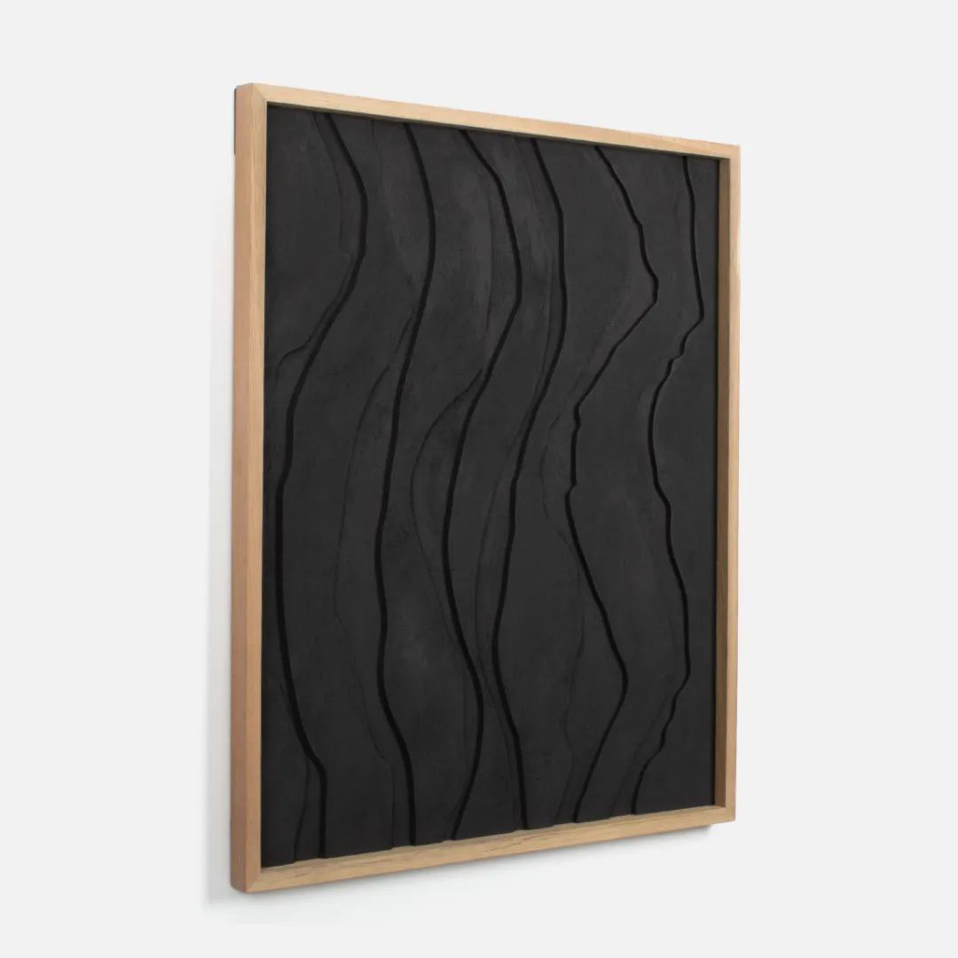Textured Wall Art - Erode Set of Two