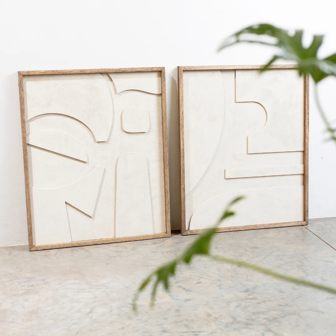 Textured Wall Art - Finding Peace (Sand Stone)