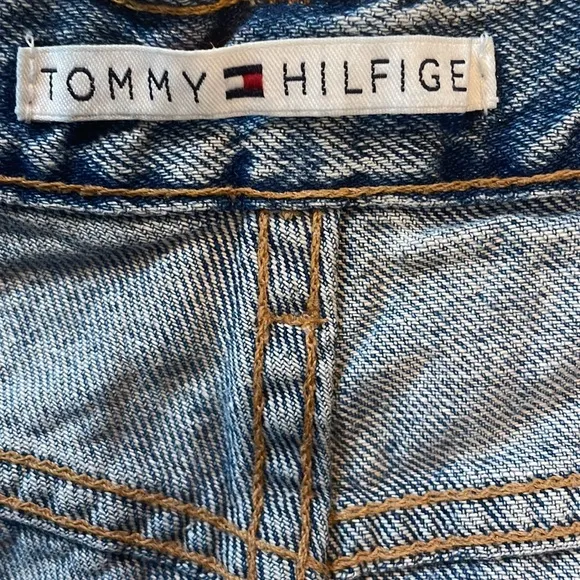 Tommy Hilfiger jean shorts high waist size 8