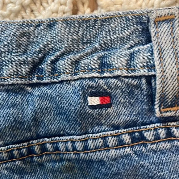 Tommy Hilfiger jean shorts high waist size 8