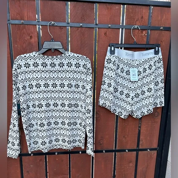 Tommy John PJ Set - coconut milk vintage sweater NWT