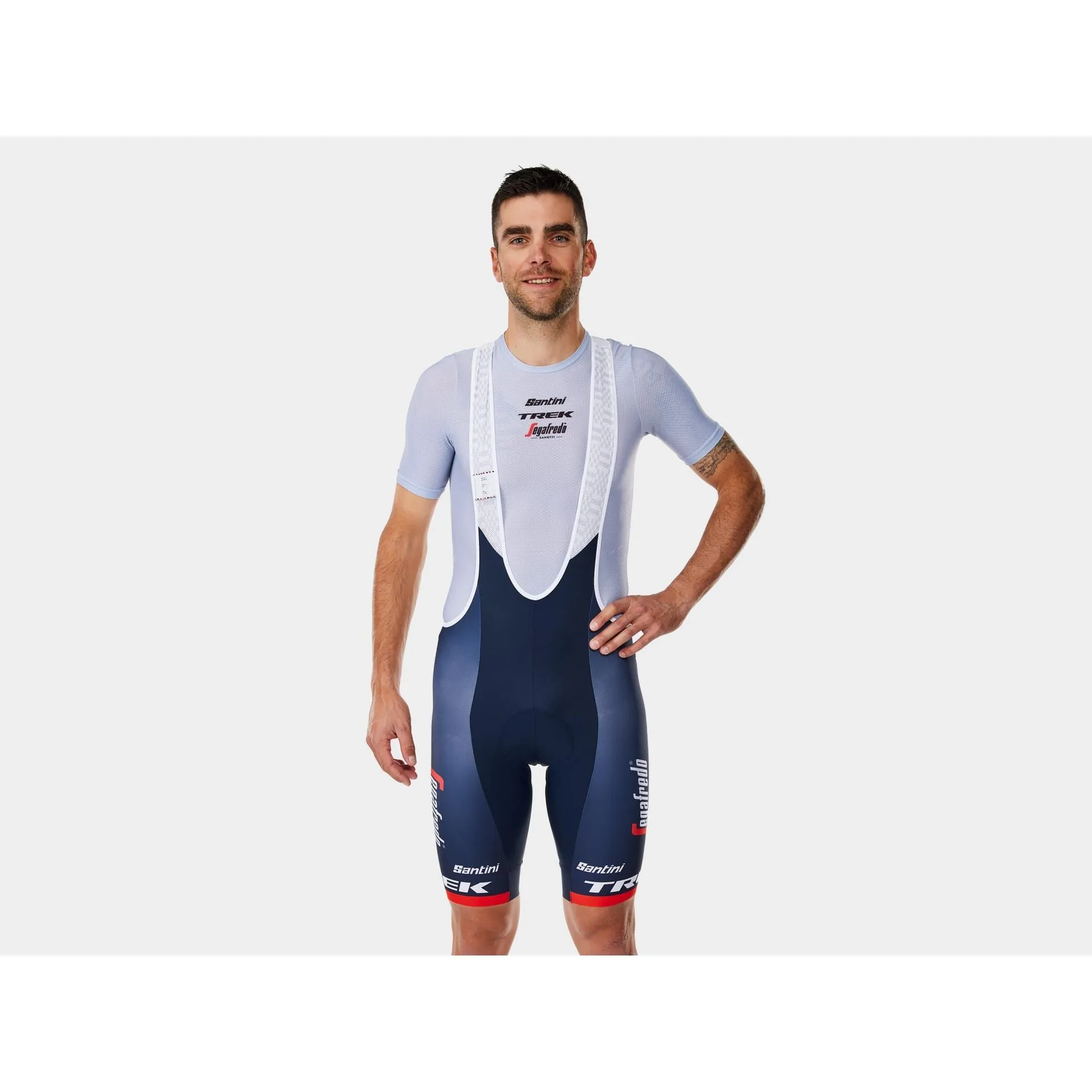 TREK-SEGAFREDO MEN'S TEAM REPLICA RACE BIB SHORTS