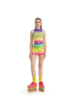 Trippy Kitty - Shorts