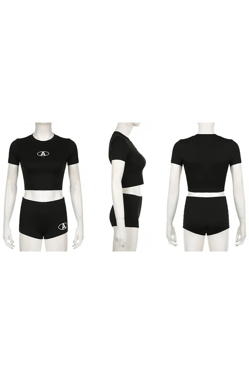 UL0296 Tee and Shorts Set