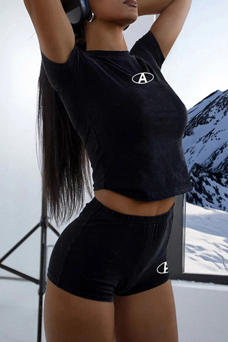 UL0296 Tee and Shorts Set
