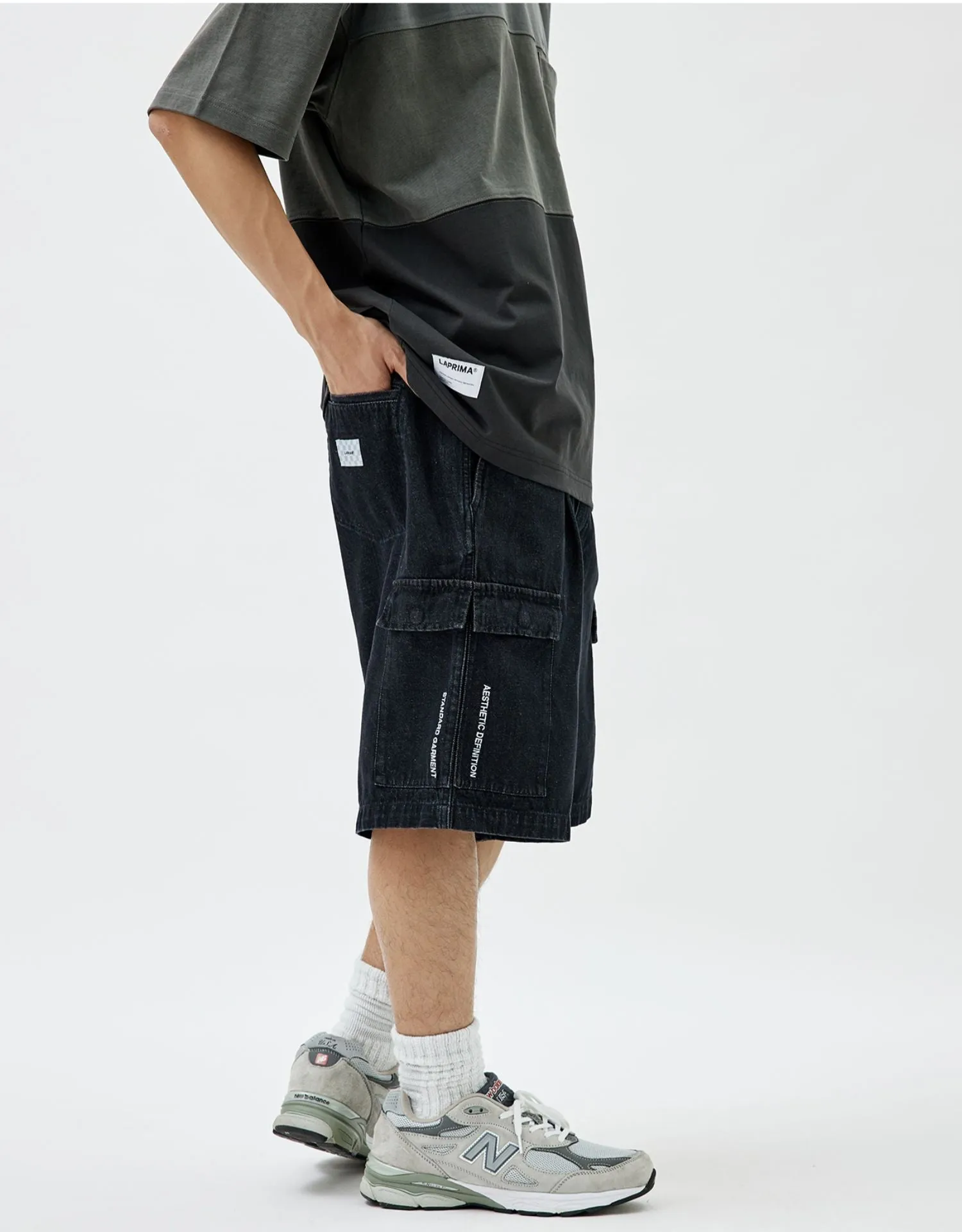 Urban Indigo Denim Cargo