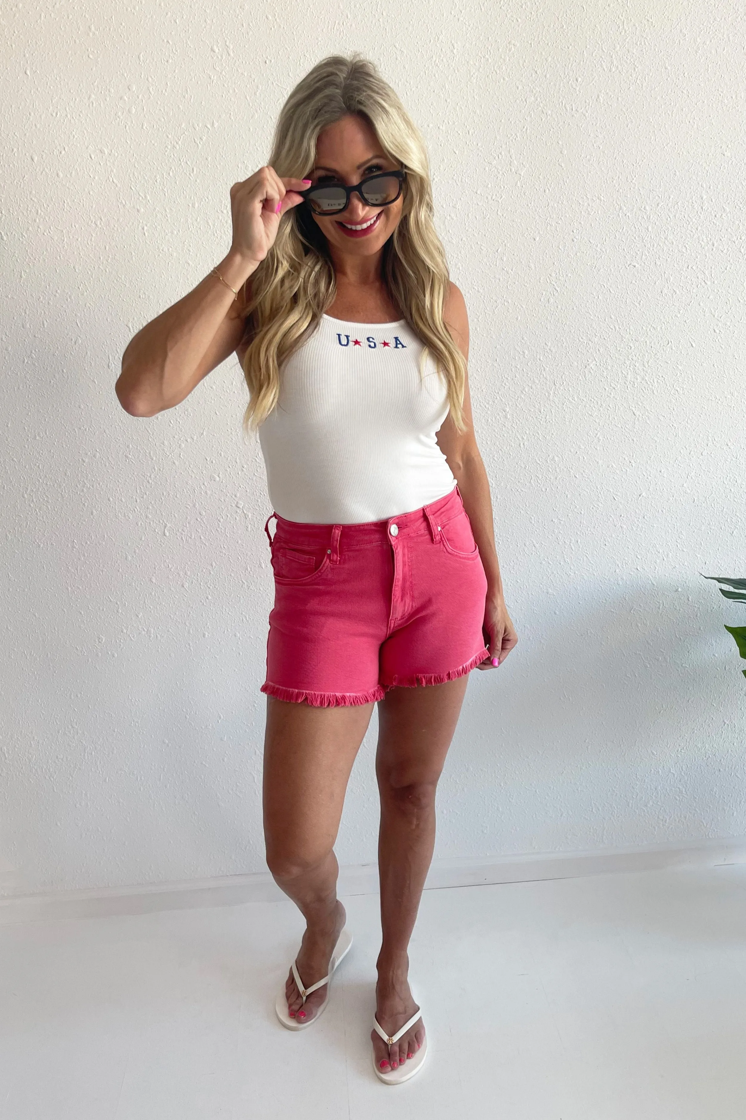 USA Sleeveless Bodysuit