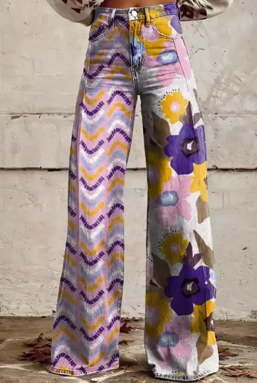 Valeria | Boho Wide-Leg Pants