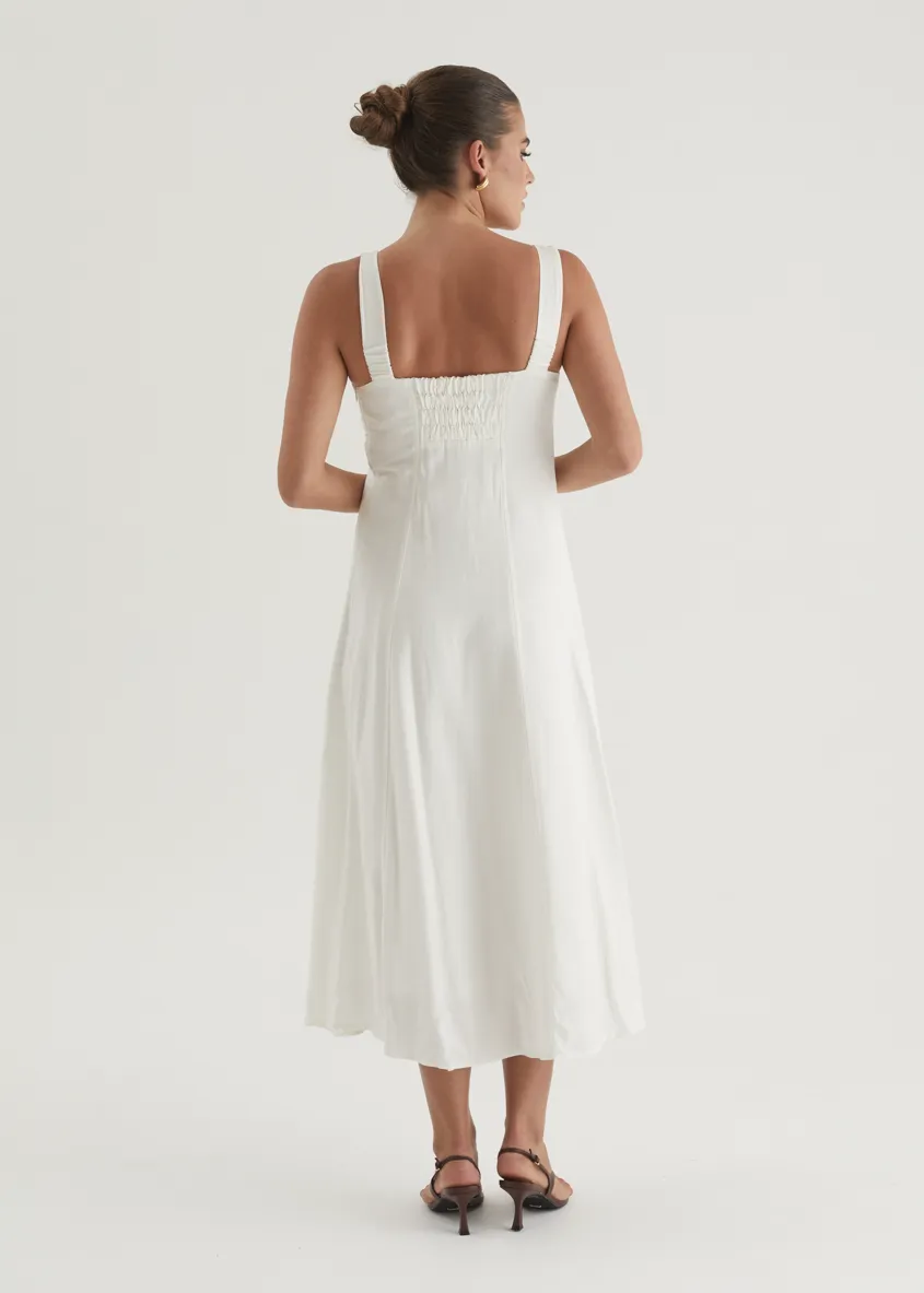 Ventura Midi Dress - Off White