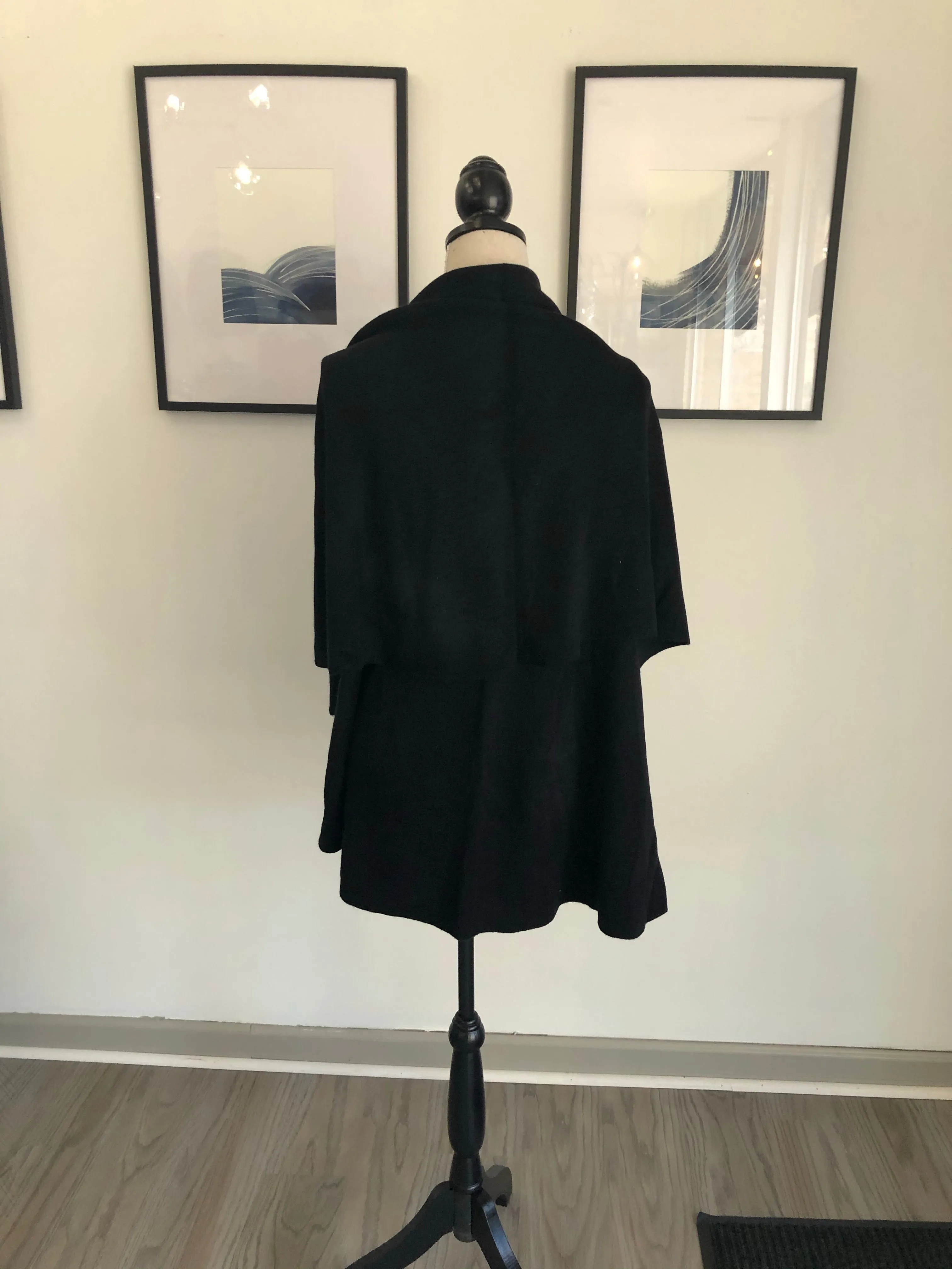 Veronica Vest in Black