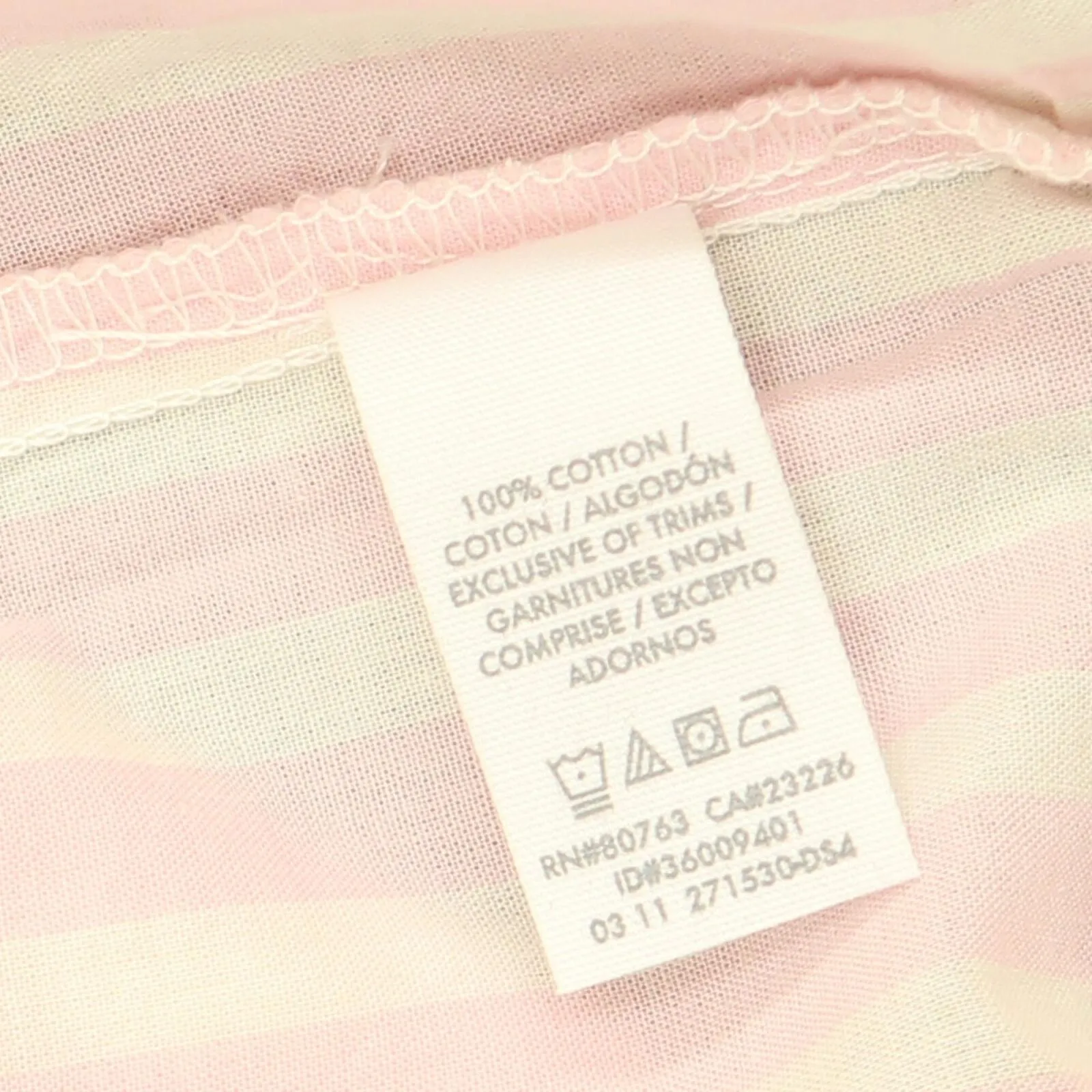 Victoria's Secret Womens Striped Cotton Pajama Shorts Top Set