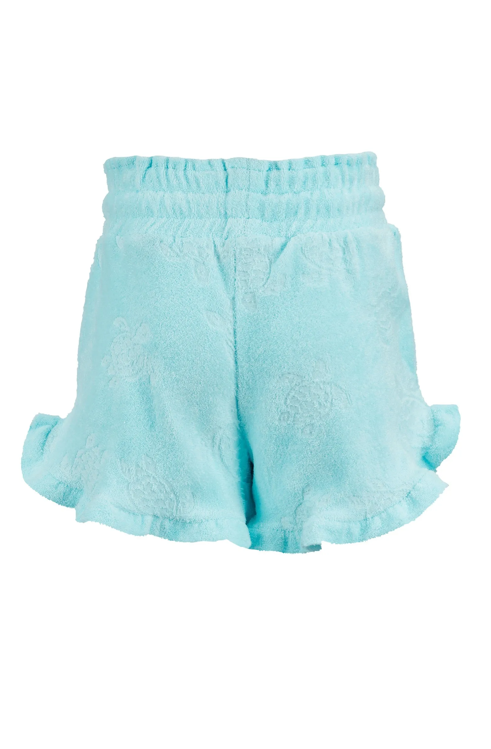 VILEBREQUIN Girls Terry Swim Shorts Ronde des Tortues