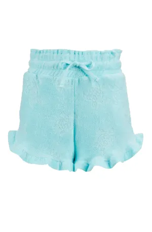 VILEBREQUIN Girls Terry Swim Shorts Ronde des Tortues