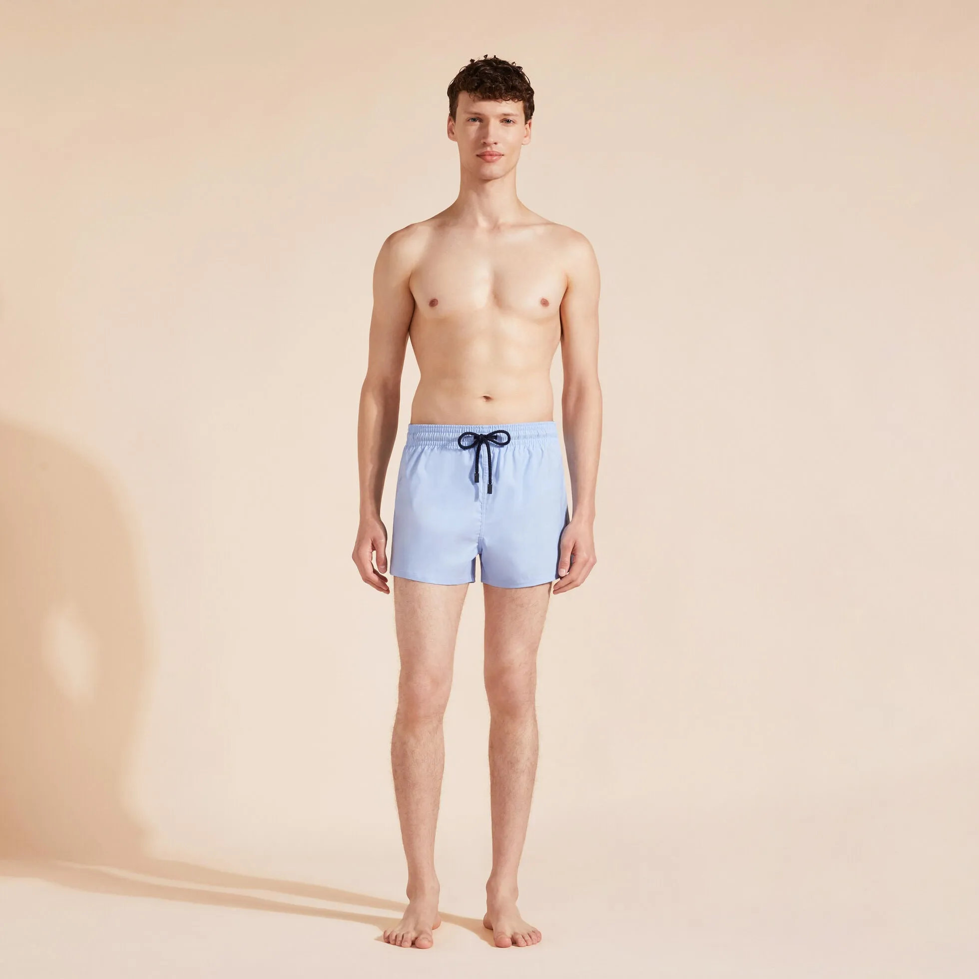 VILEBREQUIN Men Swim Short and Fitted Stretch Solid
