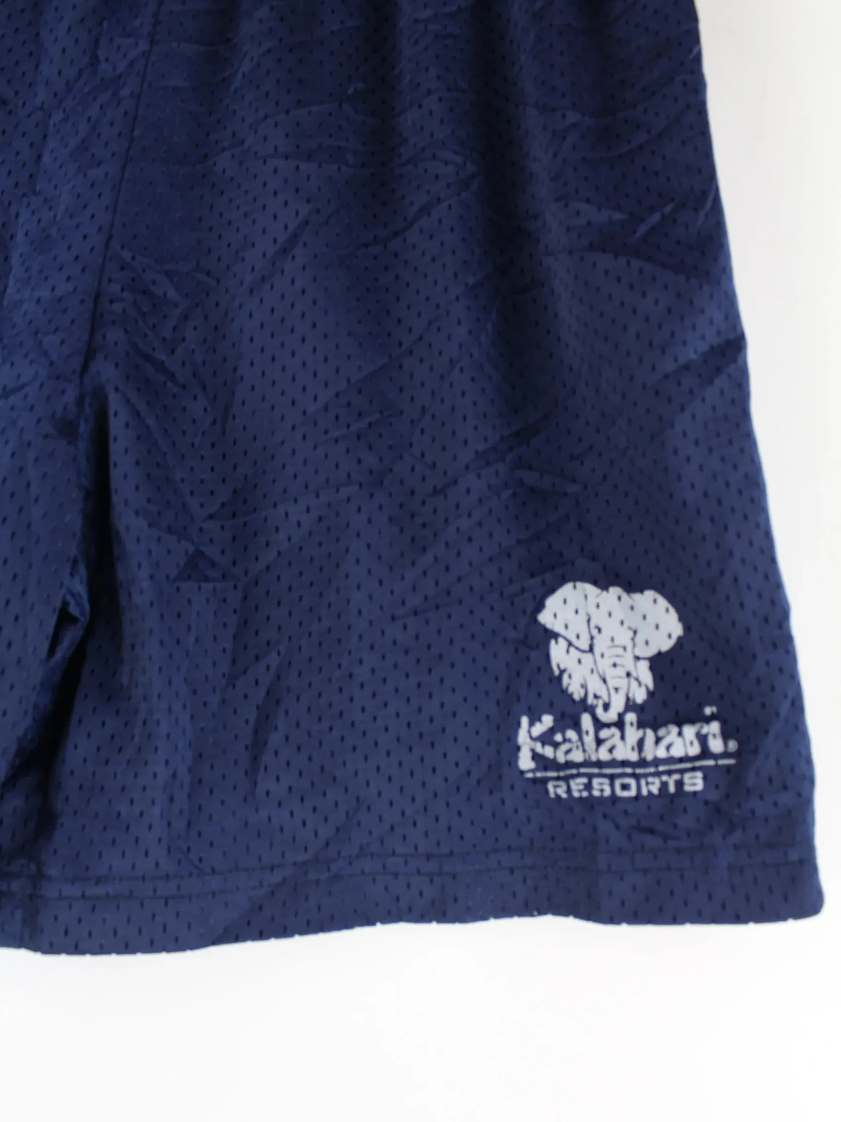 Vintage 90s Mesh Shorts Blau S