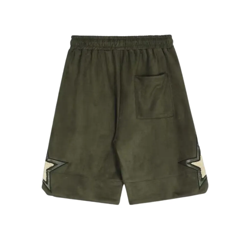 Vintage Alphabet Flocked Jacquard Shorts