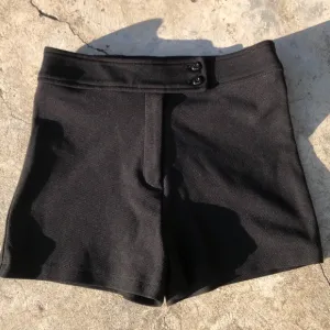 Vintage Bisou-Bisou black high waisted shorts S