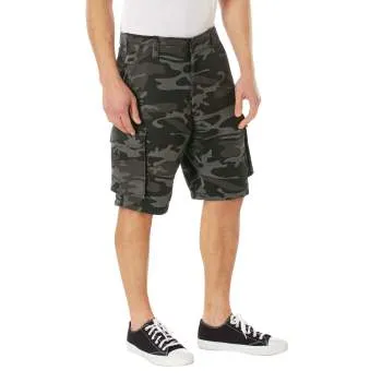 Vintage Camo Paratrooper Cargo Shorts