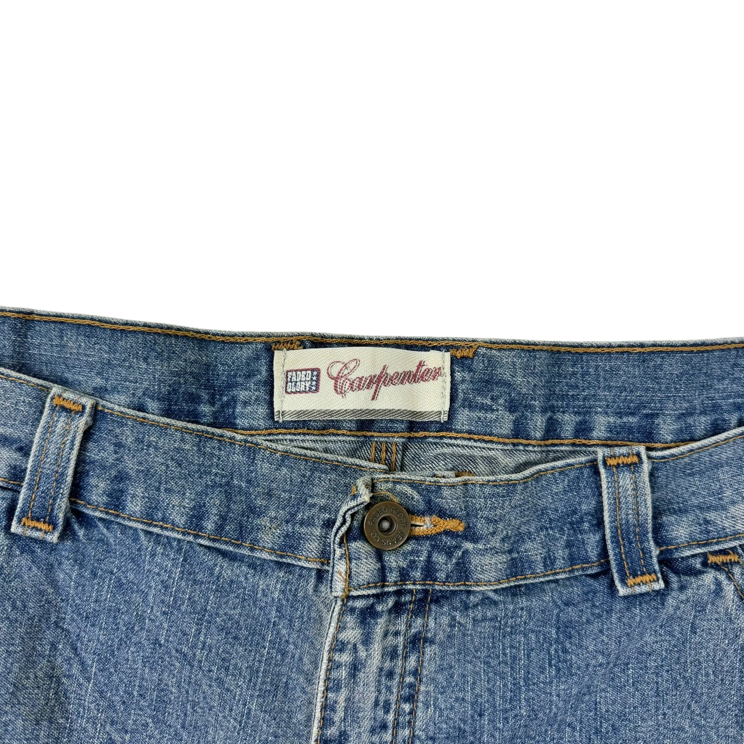 Vintage Faded Glory Carpenter Jean Shorts