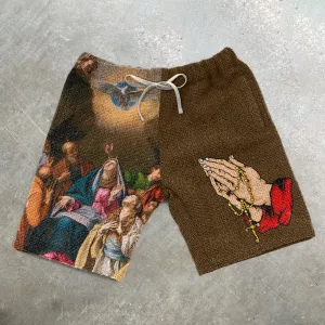 Vintage Faith Fashion Street Shorts