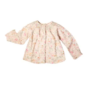 Vintage Floral Blouse