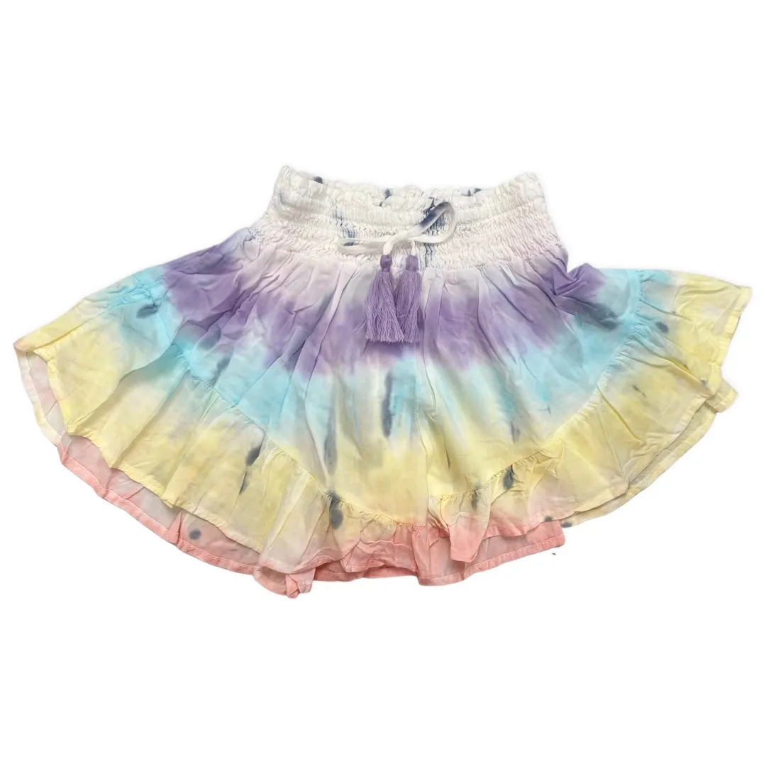 Vintage Havana Spring Garden Tie Dye Ruffle Short