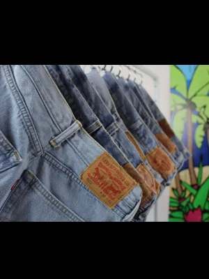 Vintage High Rise Levis Cutoff Shorts