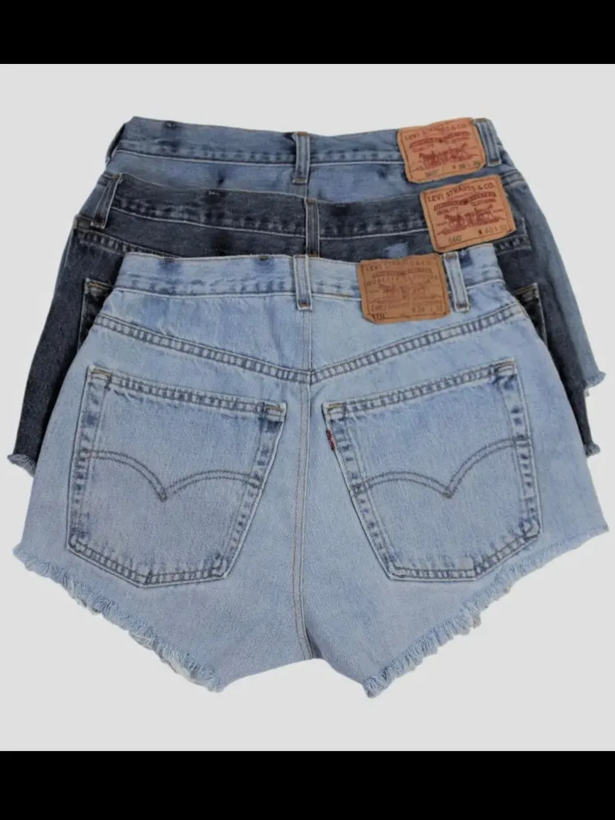 Vintage High Rise Levis Cutoff Shorts