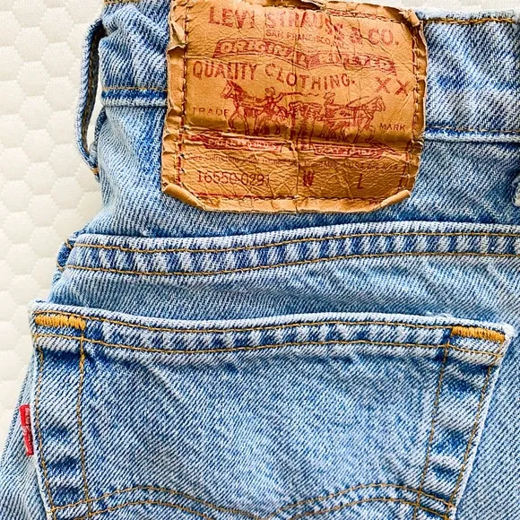 Vintage Levi Strauss Denim Shorts