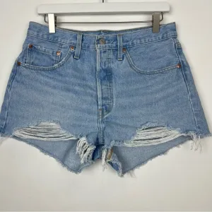 Vintage Levi’s 501 High Waist Jean Shorts Size 30