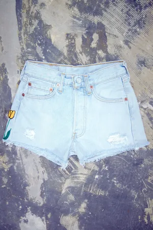 Vintage Levi’s 501 Tulip Chain-Stitched Shorts (JYJ0524-244)